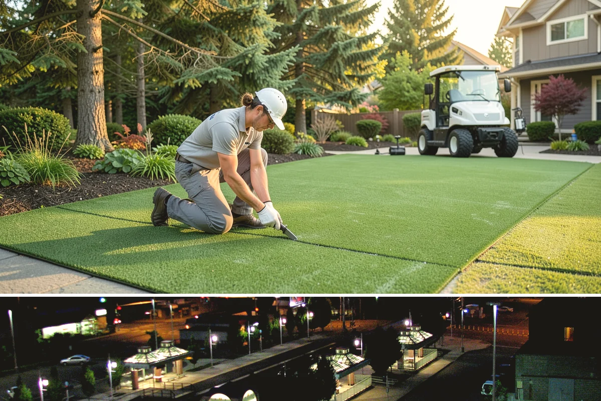 Curtain Drain Installation in Auburn, King County, WA - Install in late summer or early fall when the water table is lowest, making deep trenching far easier and drier.