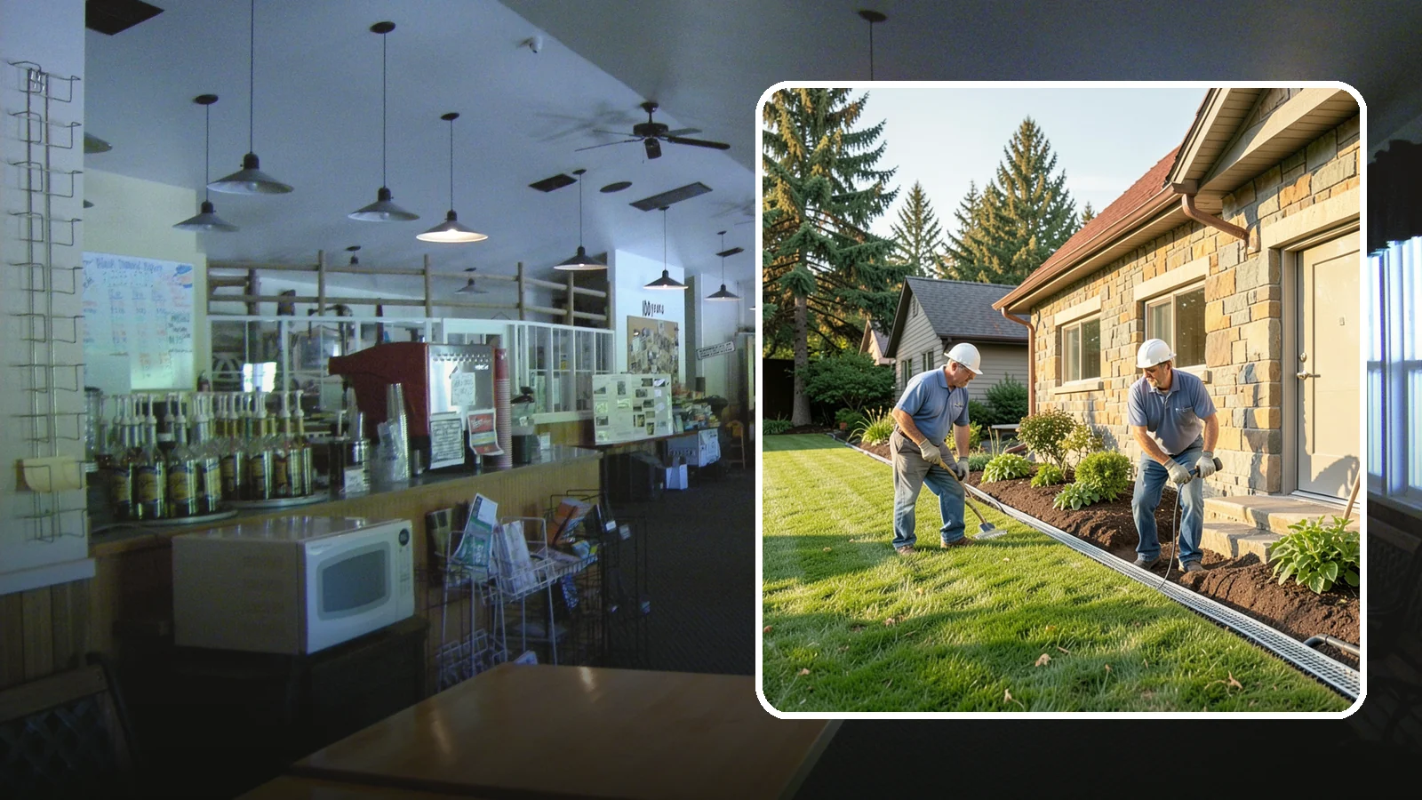 Curtain Drain Installation in Black Diamond, King County, WA - We install curtain drains to intercept subsurface groundwater flowing downhill toward your home before it reaches the foundation.