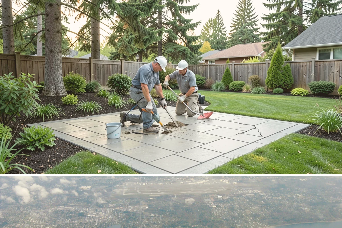 Curtain Drain Installation in Burien, King County, WA - Install in late summer or early fall when the water table is lowest, making deep trenching far easier and drier.