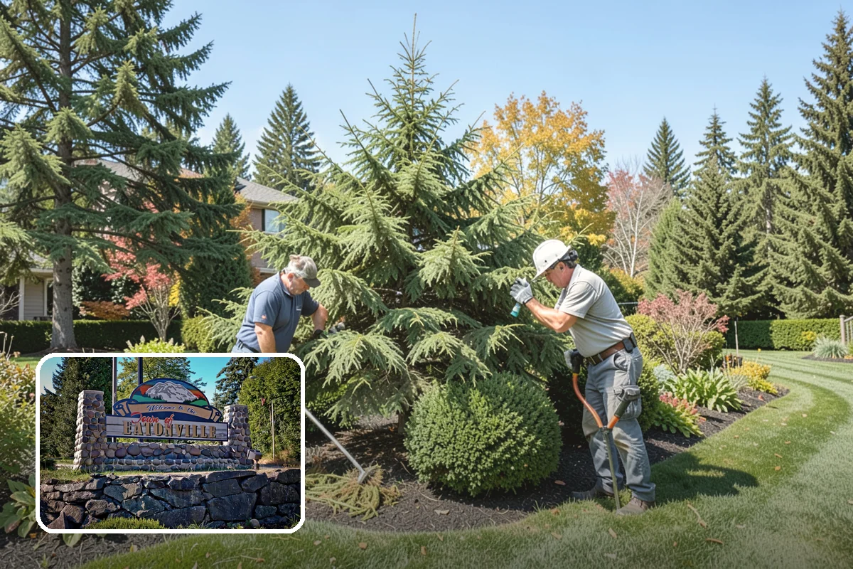 Curtain Drain Installation in Eatonville, Pierce County, WA - Intercepts underground water moving downhill