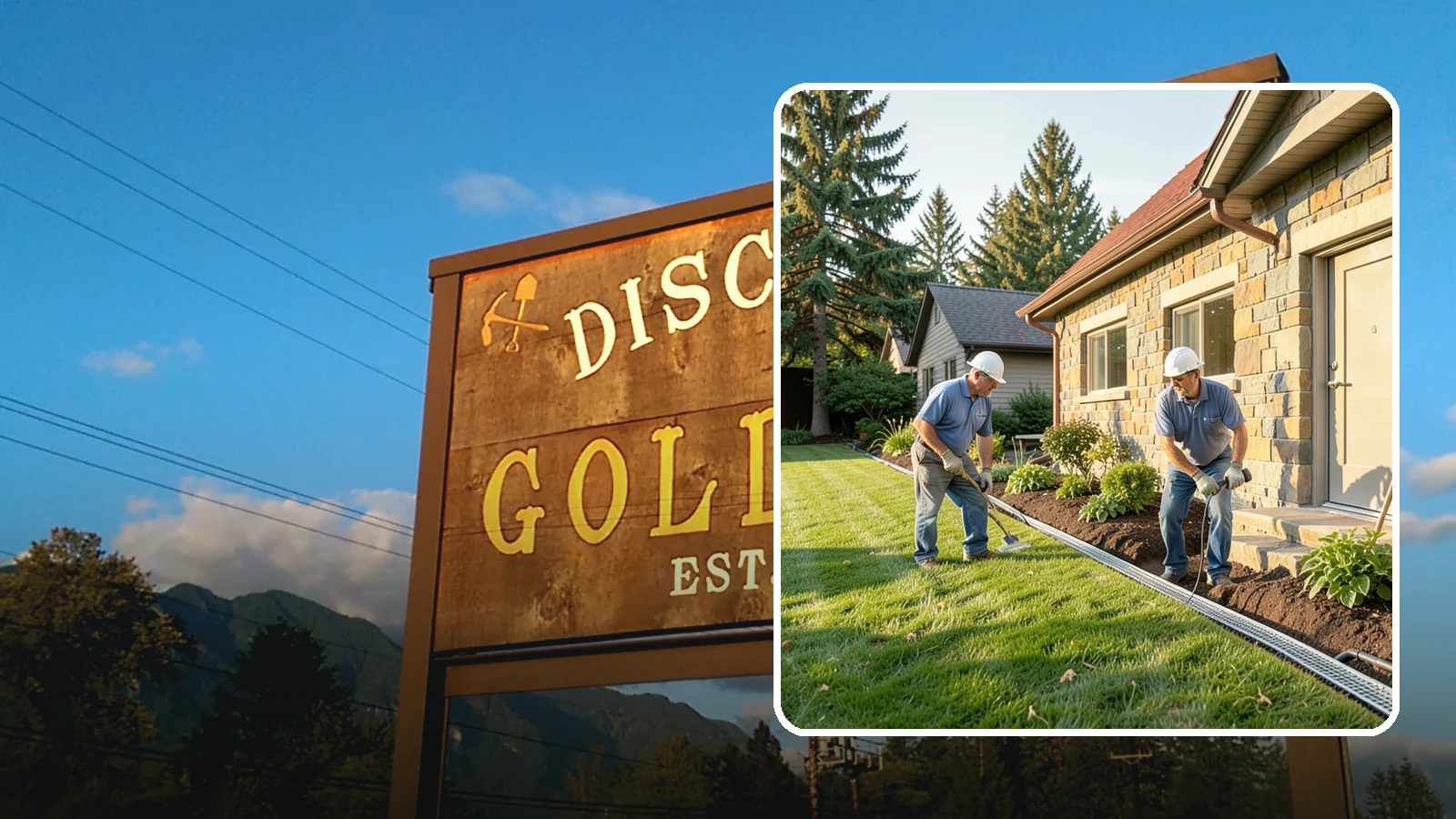 Curtain Drain Installation in Gold Bar, Snohomish County, WA - We install curtain drains to intercept subsurface groundwater flowing downhill toward your home before it reaches the foundation.