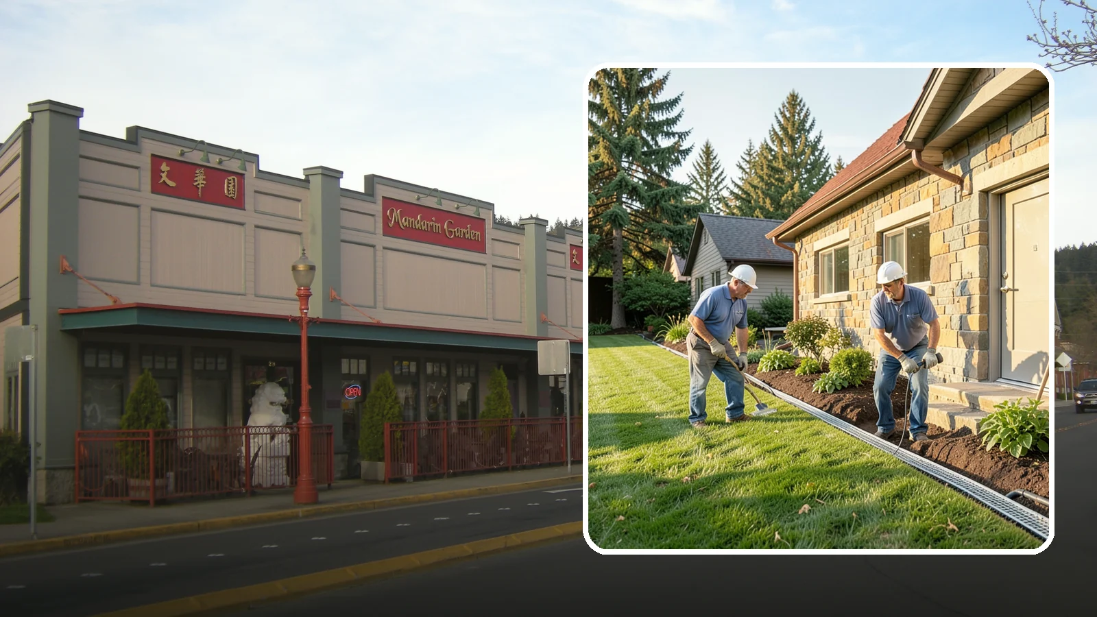Curtain Drain Installation in Issaquah, King County, WA - We install curtain drains to intercept subsurface groundwater flowing downhill toward your home before it reaches the foundation.
