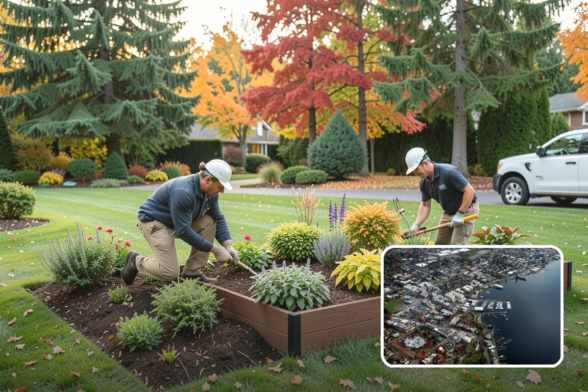 Curtain Drain Installation in Kirkland, King County, WA - Intercepts underground water moving downhill
