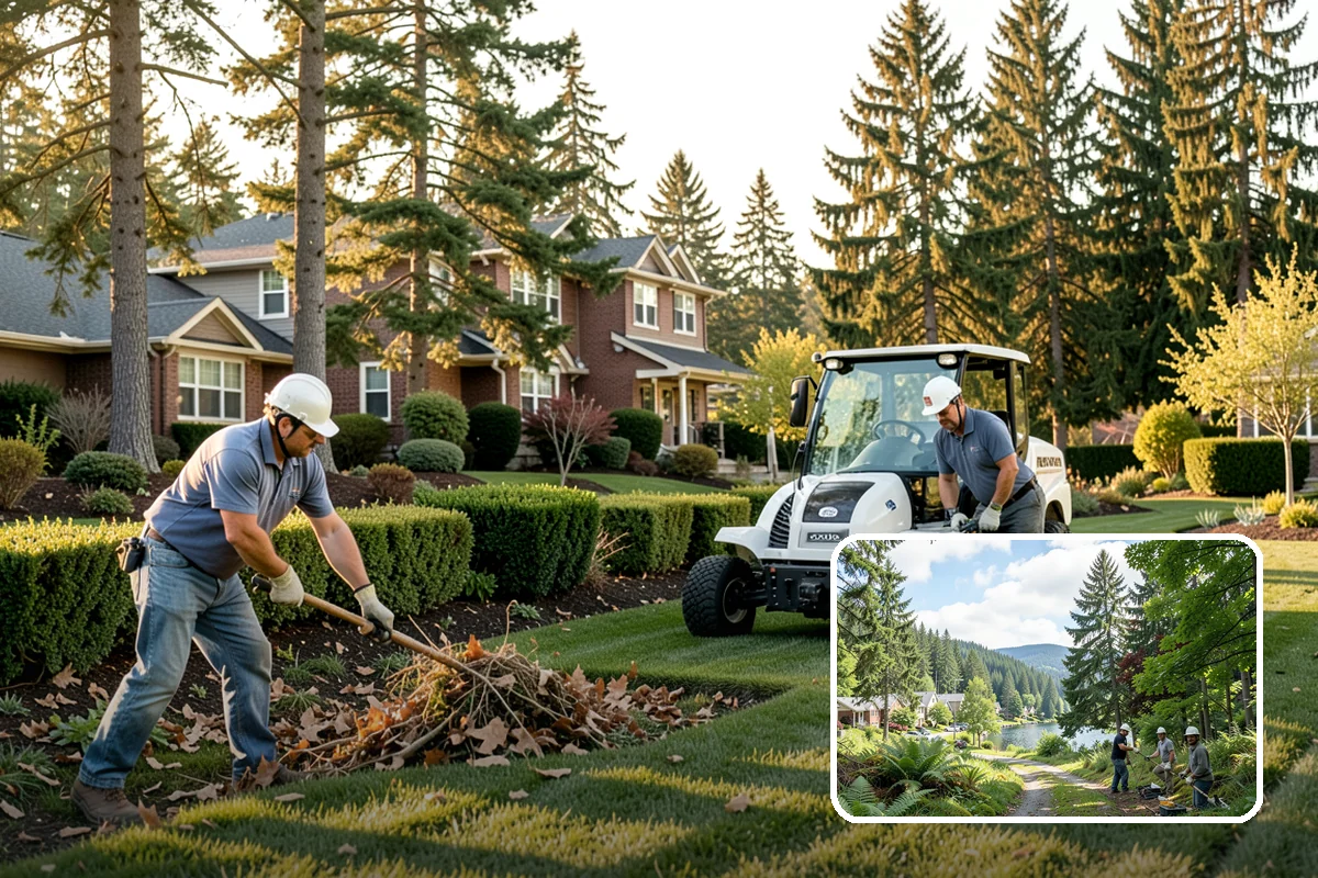 Curtain Drain Installation in Lake Forest Park, King County, WA - Intercepts underground water moving downhill