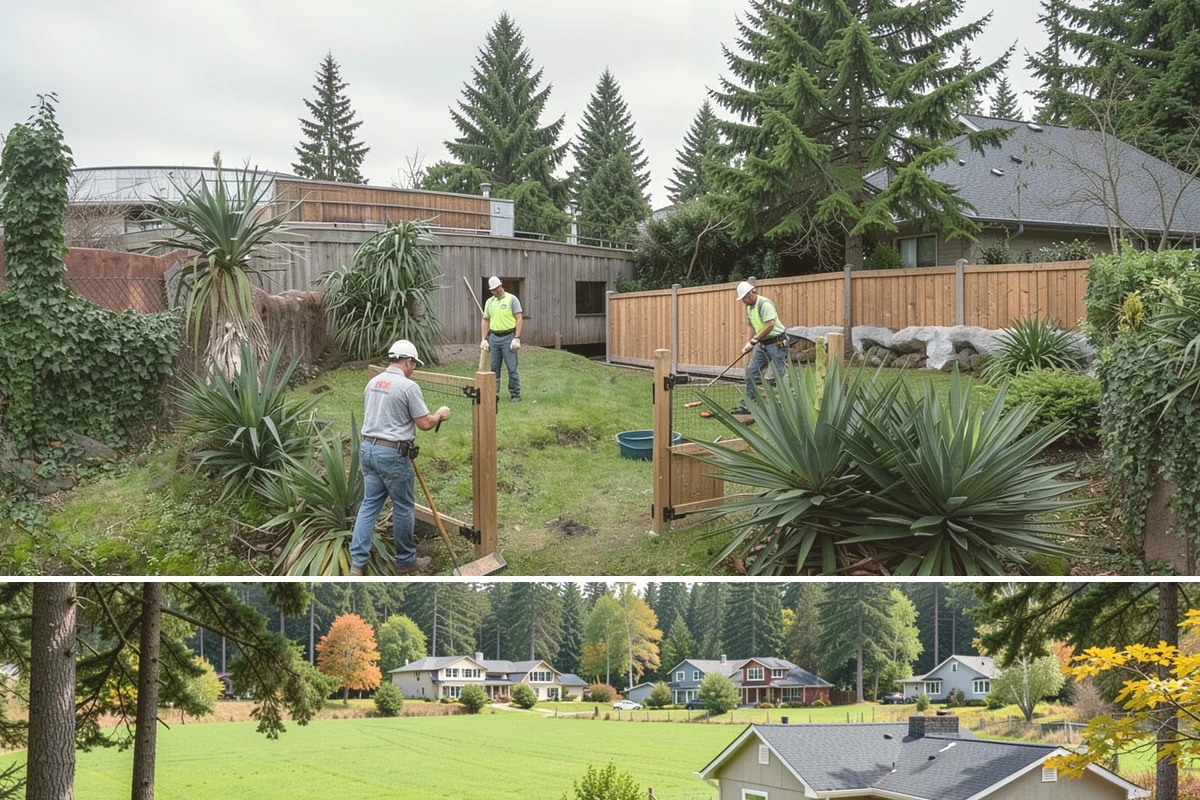Curtain Drain Installation in Lyman, Skagit County, WA - Install in late summer or early fall when the water table is lowest, making deep trenching far easier and drier.