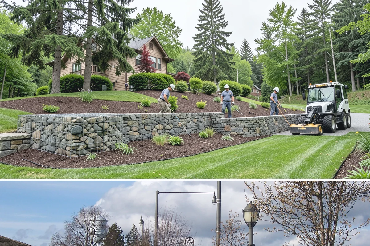 Curtain Drain Installation in Marysville, Snohomish County, WA - Install in late summer or early fall when the water table is lowest, making deep trenching far easier and drier.
