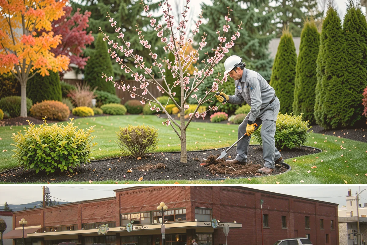 Curtain Drain Installation in Sedro-Woolley, Skagit County, WA - Install in late summer or early fall when the water table is lowest, making deep trenching far easier and drier.
