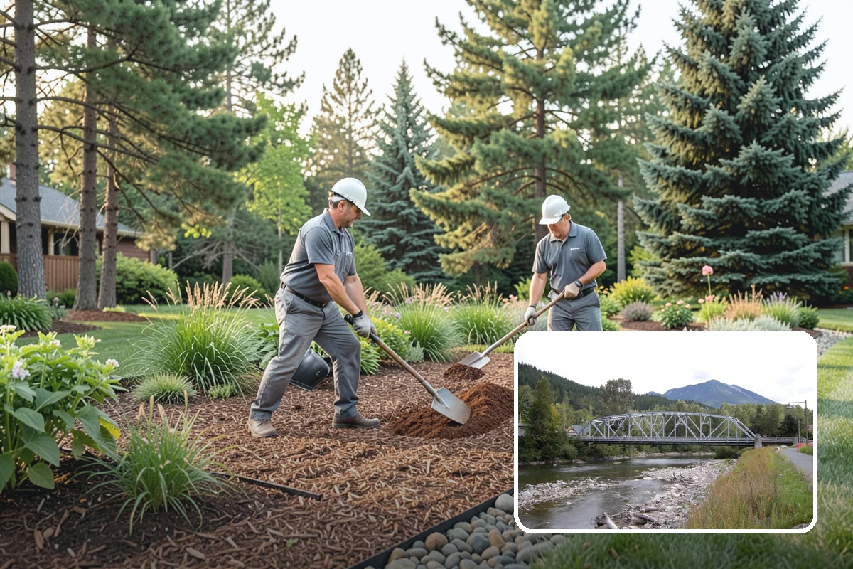 Curtain Drain Installation in Skykomish, King County, WA - Intercepts underground water moving downhill
