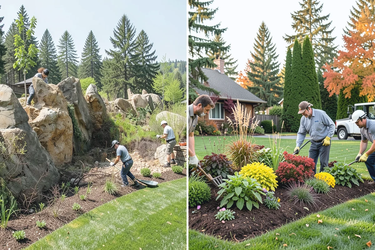 Custom Stone Work in Auburn, King County, WA - Design the custom stone feature