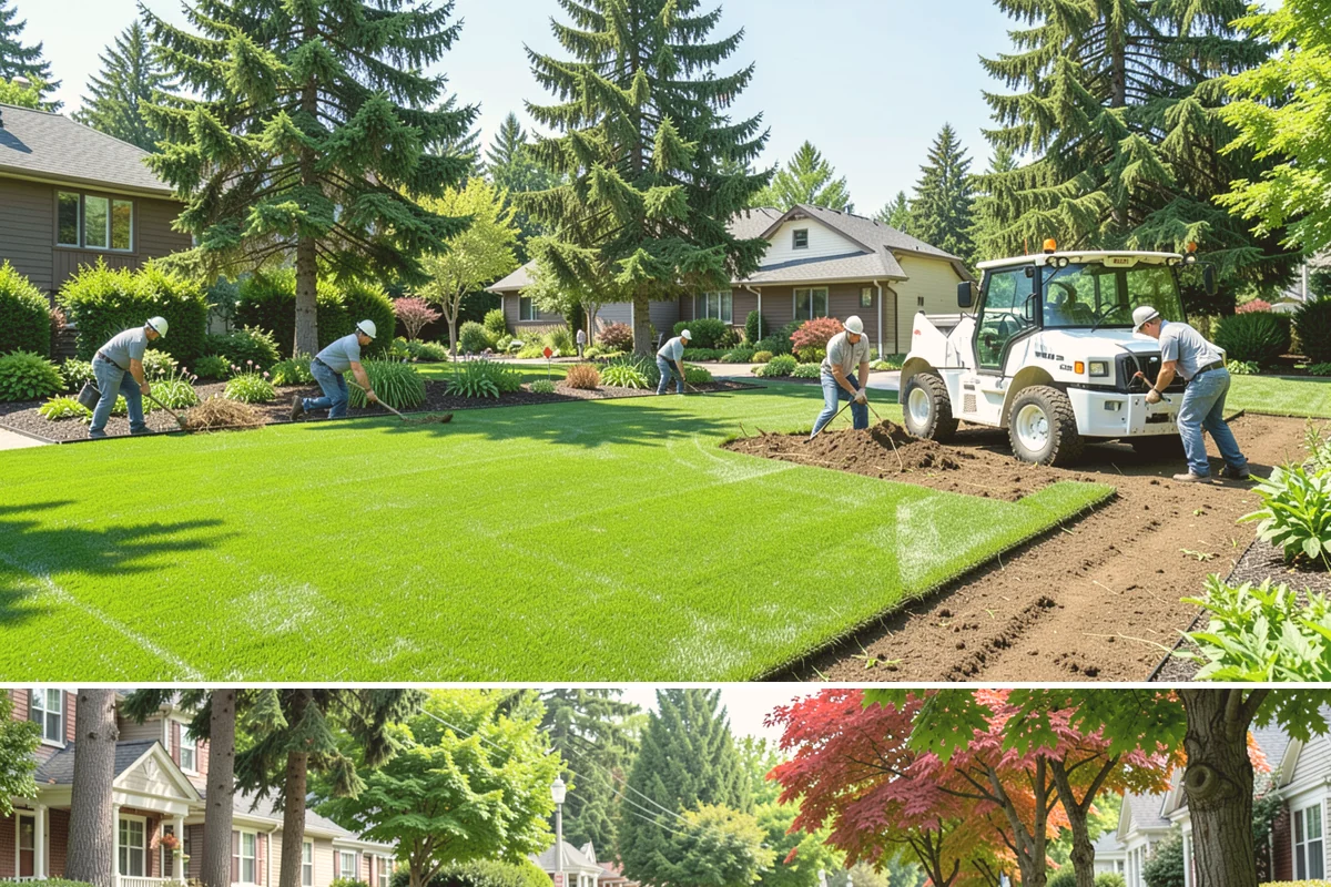 Custom Stone Work in Beaux Arts Village, King County, WA - Best built spring through fall.