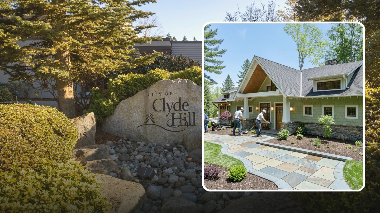 Custom Stone Work in Clyde Hill, King County, WA - Bespoke natural stone work - features, accents, and details crafted to make your landscape unique.