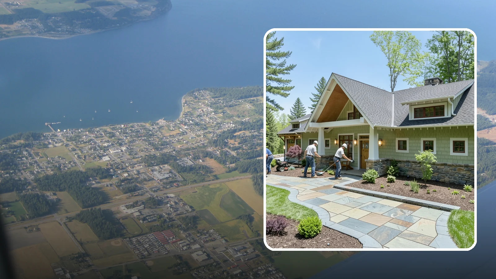 Custom Stone Work in Coupeville, Island County, WA - Bespoke natural stone work - features, accents, and details crafted to make your landscape unique.