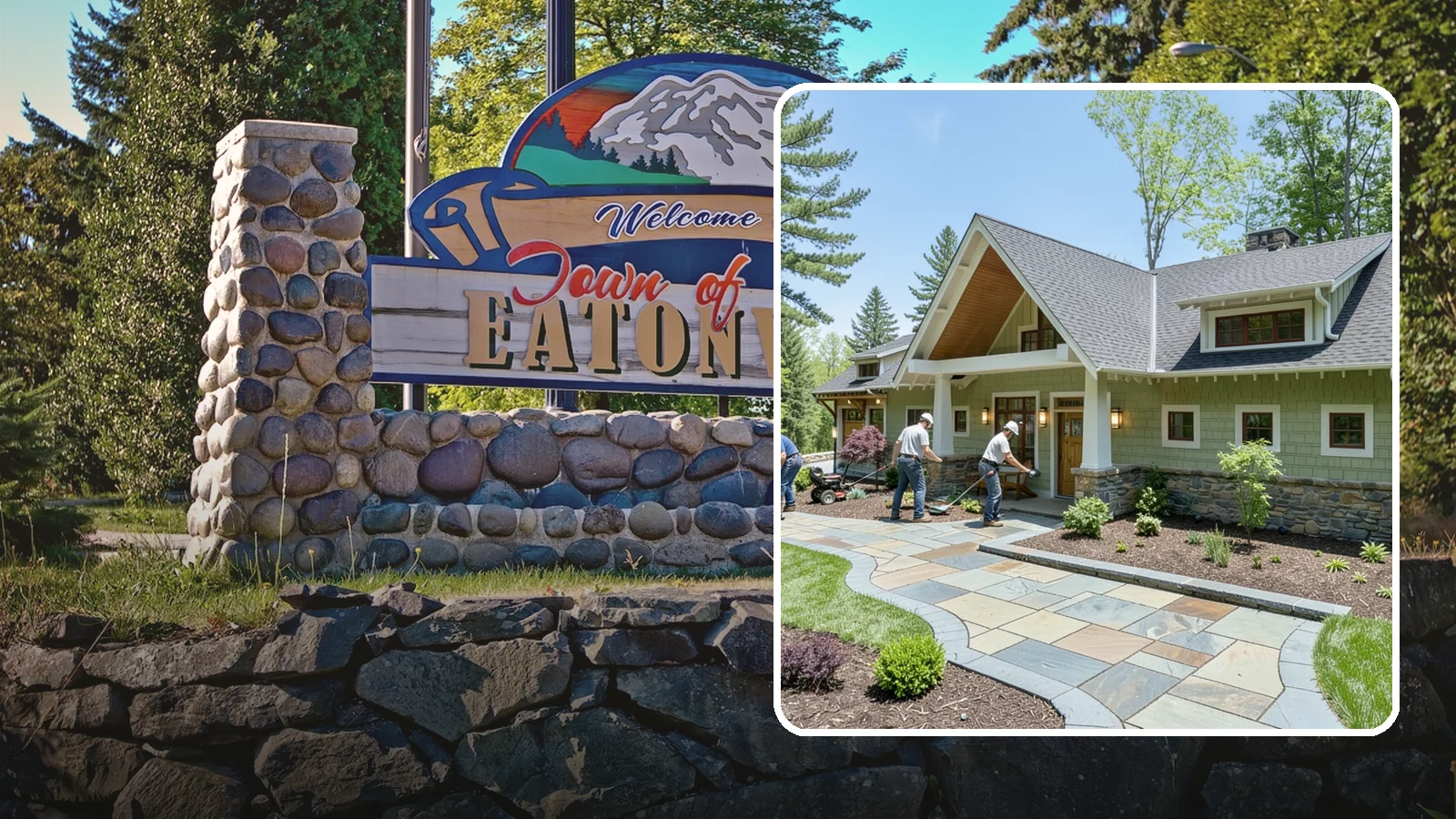 Custom Stone Work in Eatonville, Pierce County, WA - Bespoke natural stone work - features, accents, and details crafted to make your landscape unique.