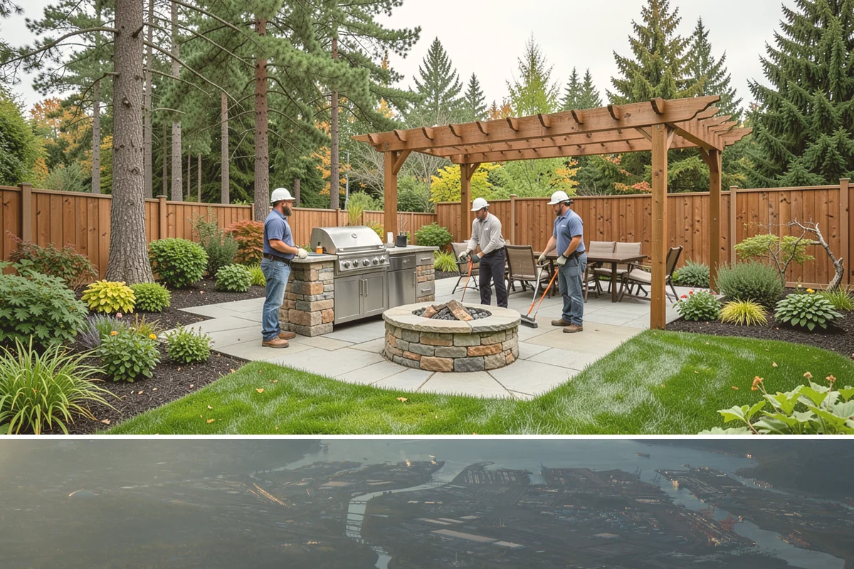 Custom Stone Work in Fife, Pierce County, WA - Best built spring through fall.