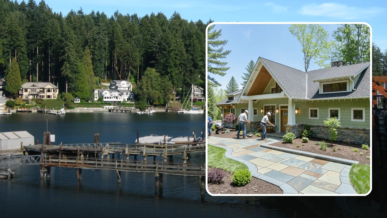 Custom Stone Work in Gig Harbor, Pierce County, WA - Bespoke natural stone work - features, accents, and details crafted to make your landscape unique.