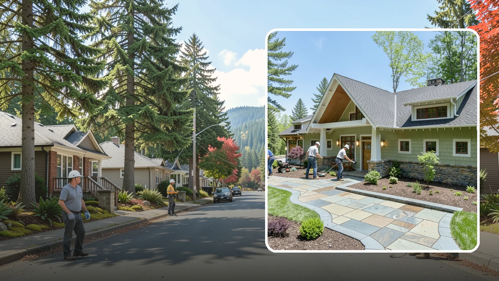 Custom Stone Work in Hunts Point, King County, WA - Bespoke natural stone work - features, accents, and details crafted to make your landscape unique.
