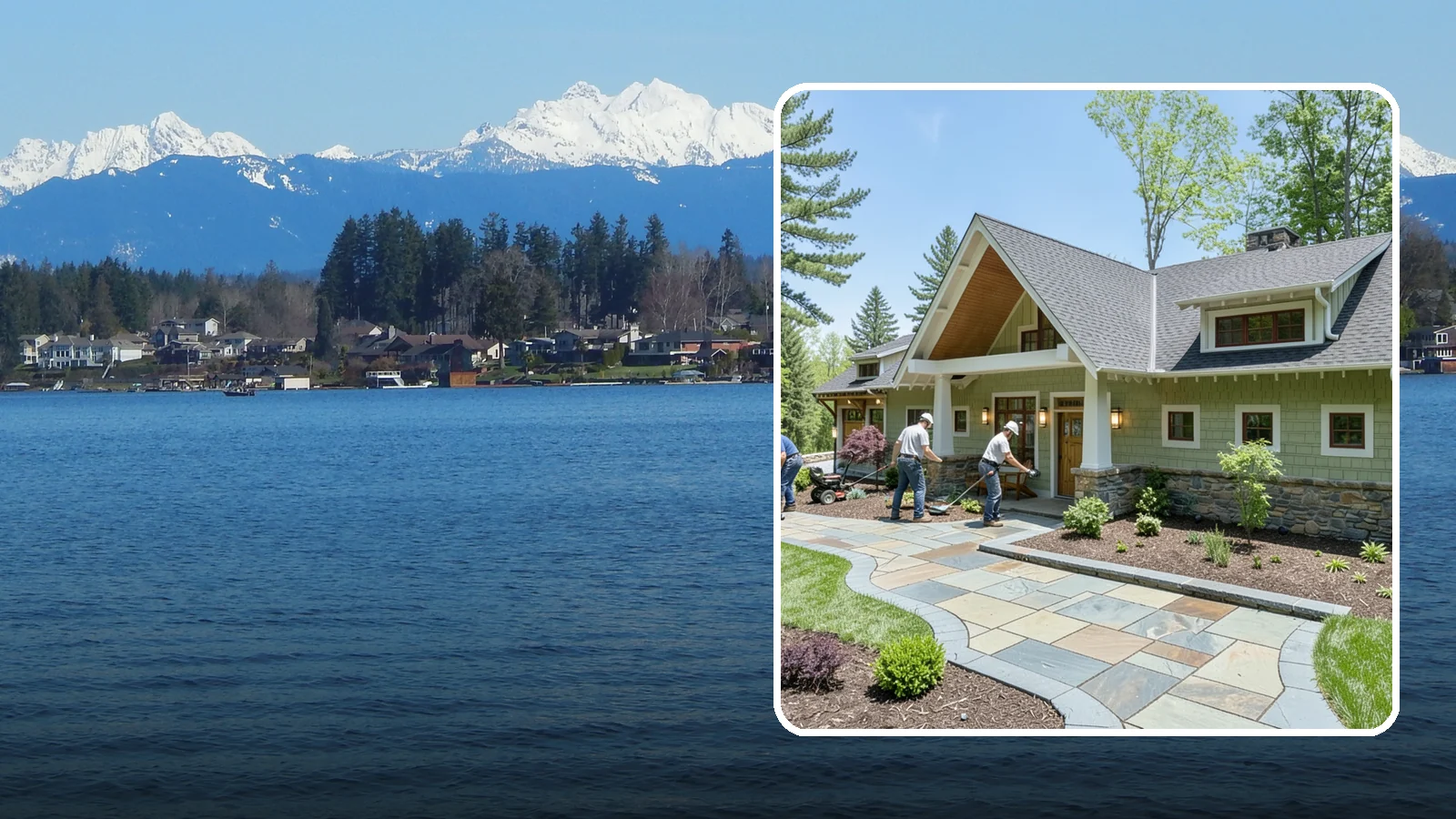 Custom Stone Work in Lake Stevens, Snohomish County, WA - Bespoke natural stone work - features, accents, and details crafted to make your landscape unique.