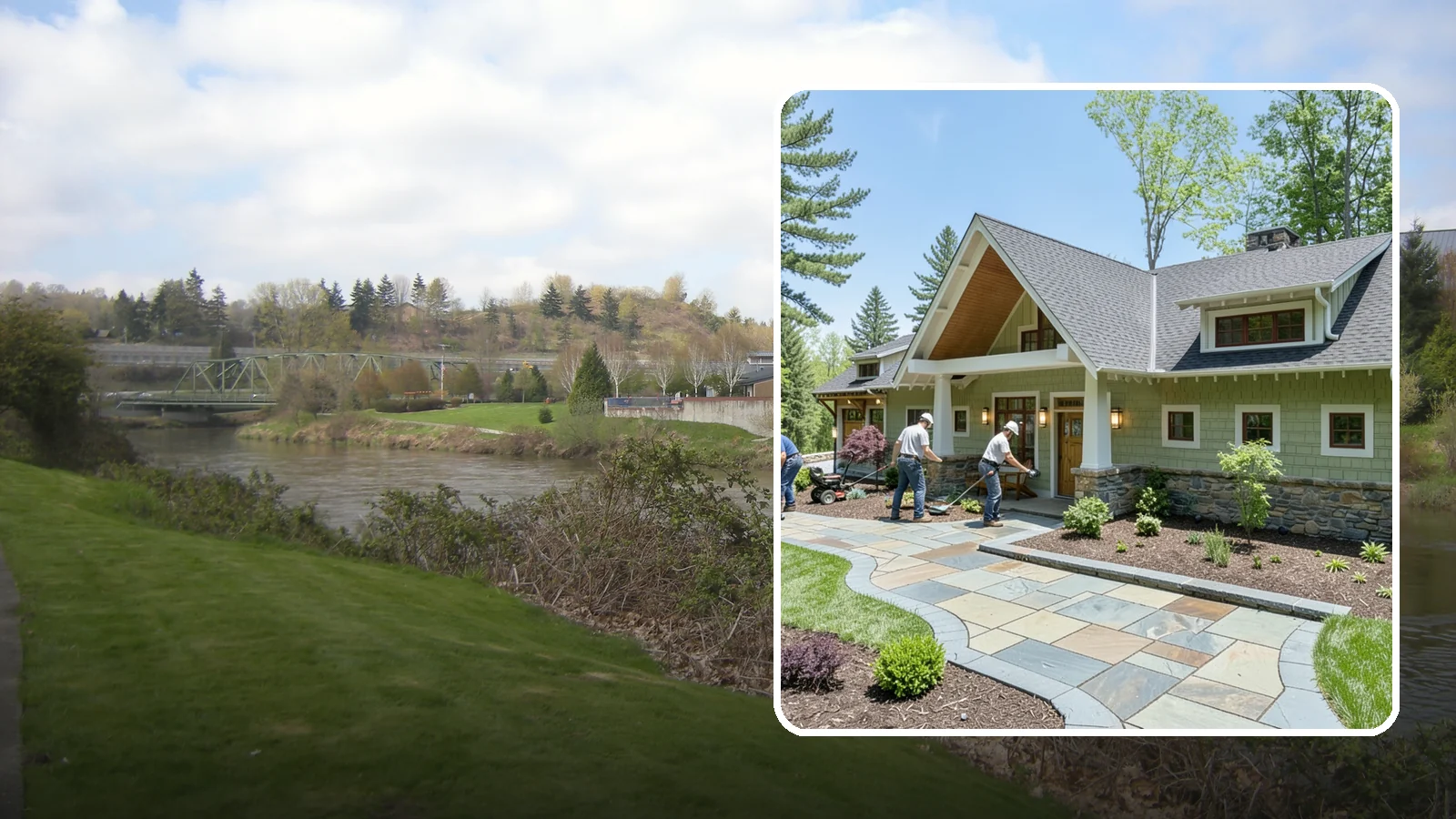 Custom Stone Work in Tukwila, King County, WA - Bespoke natural stone work - features, accents, and details crafted to make your landscape unique.