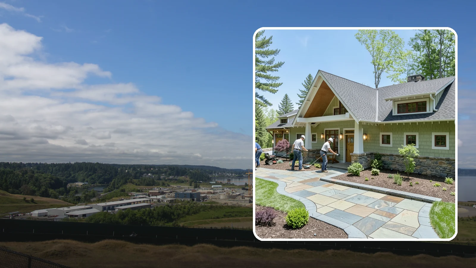 Custom Stone Work in University Place, Pierce County, WA - Bespoke natural stone work - features, accents, and details crafted to make your landscape unique.