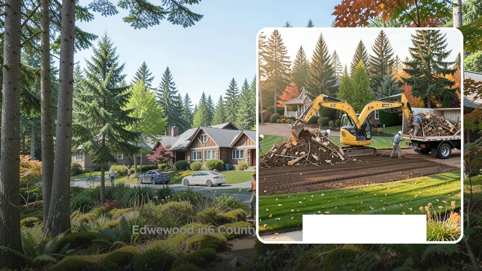 Debris Removal in Edgewood, Pierce County, WA - Hauling and disposal of yard debris, construction waste, and clutter to leave your property clean.