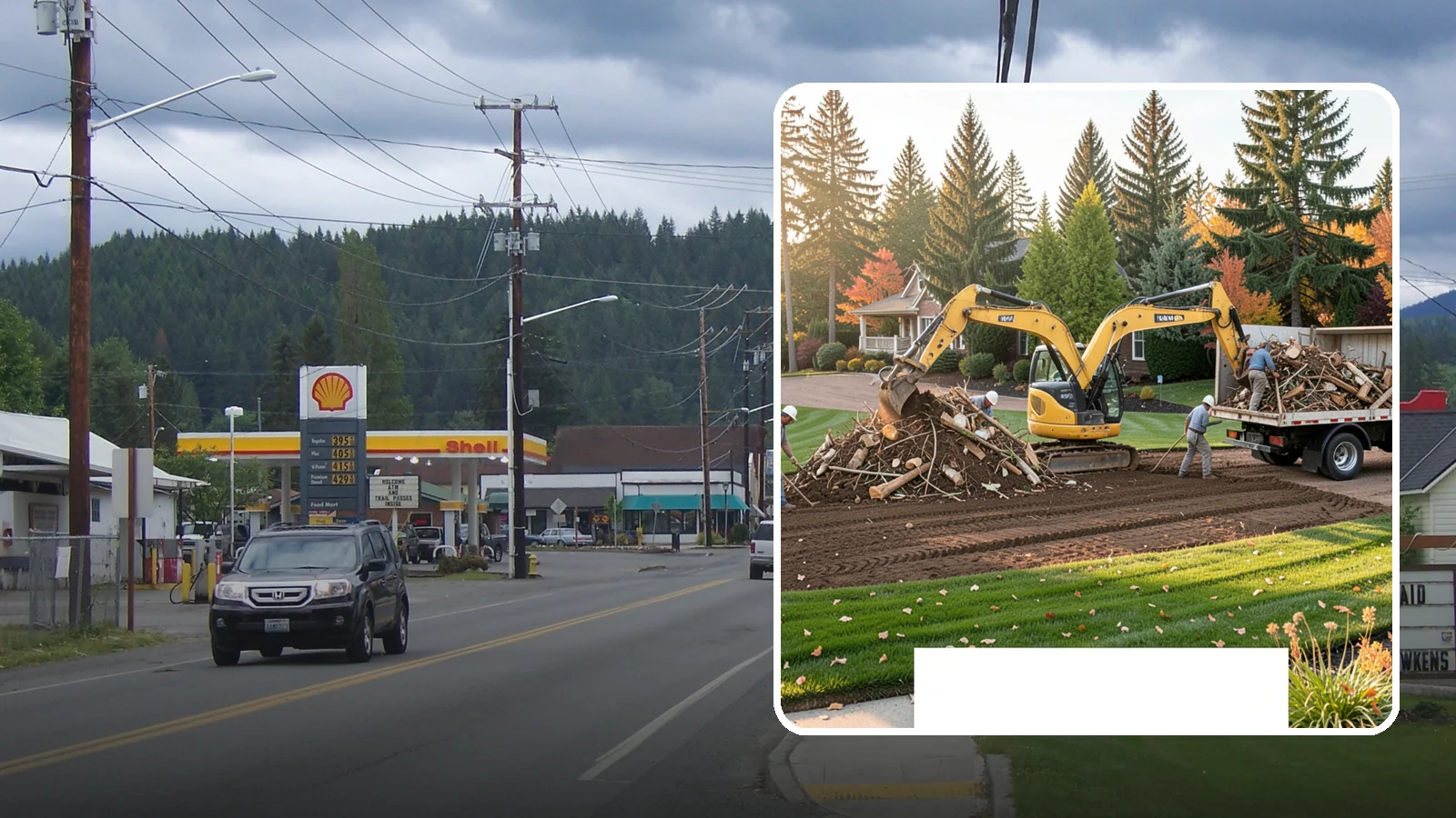 Debris Removal in Granite Falls, Snohomish County, WA - Hauling and disposal of yard debris, construction waste, and clutter to leave your property clean.
