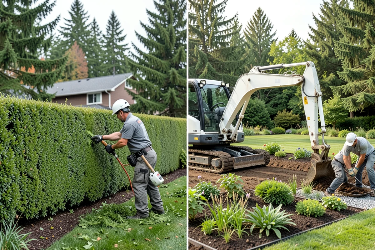 Debris Removal in Lake Forest Park, King County, WA - Assess the debris type and volume