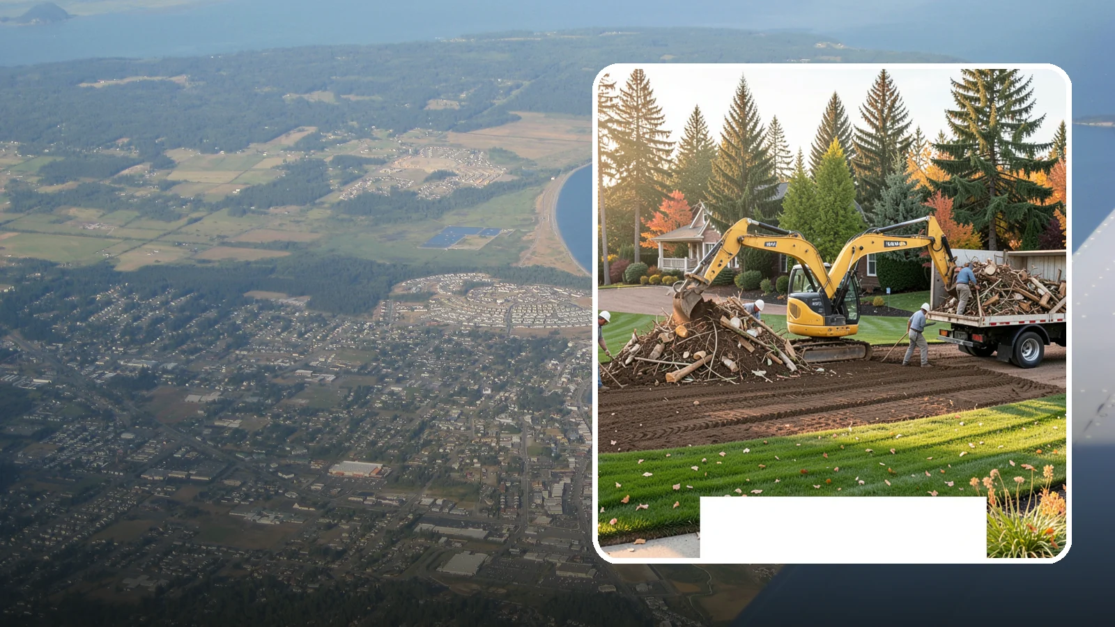 Debris Removal in Oak Harbor, Island County, WA - Hauling and disposal of yard debris, construction waste, and clutter to leave your property clean.