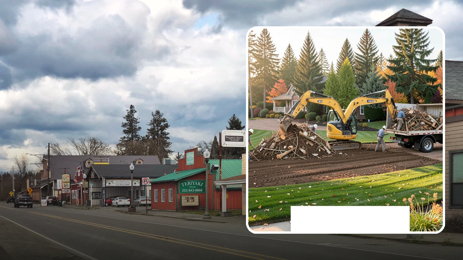 Debris Removal in Roy, Pierce County, WA - Hauling and disposal of yard debris, construction waste, and clutter to leave your property clean.