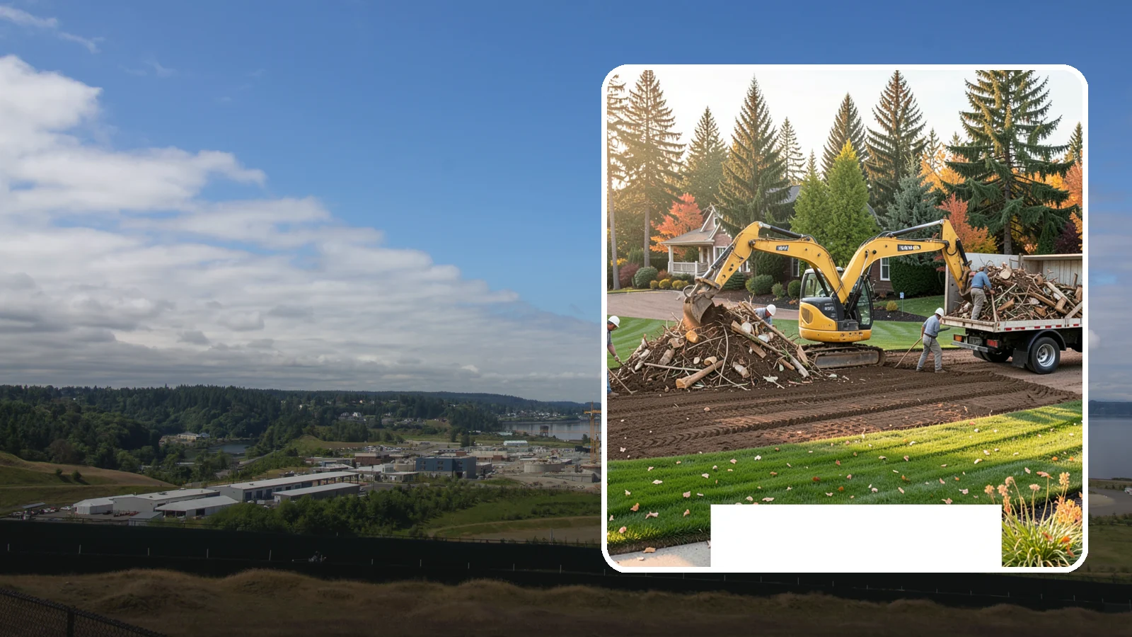 Debris Removal in University Place, Pierce County, WA - Hauling and disposal of yard debris, construction waste, and clutter to leave your property clean.