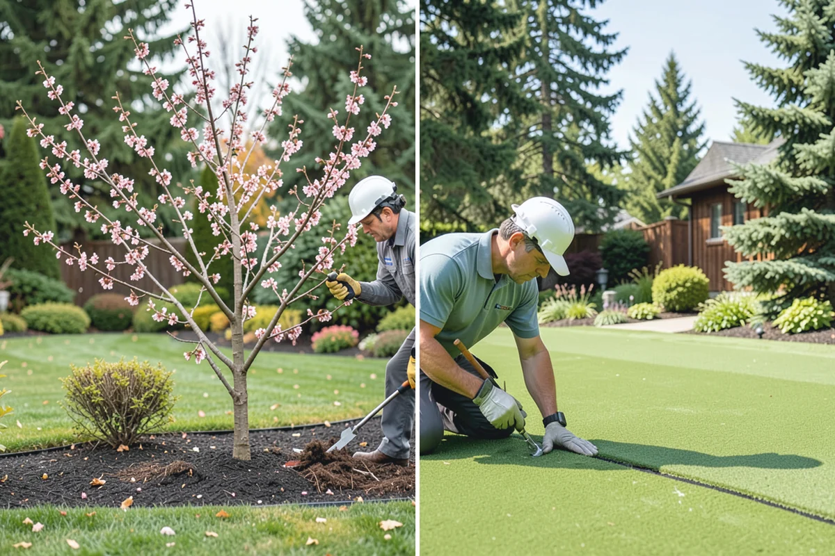 Deck Landscaping in Bonney Lake, Pierce County, WA - Assess the deck, exposure, and surrounding grade
