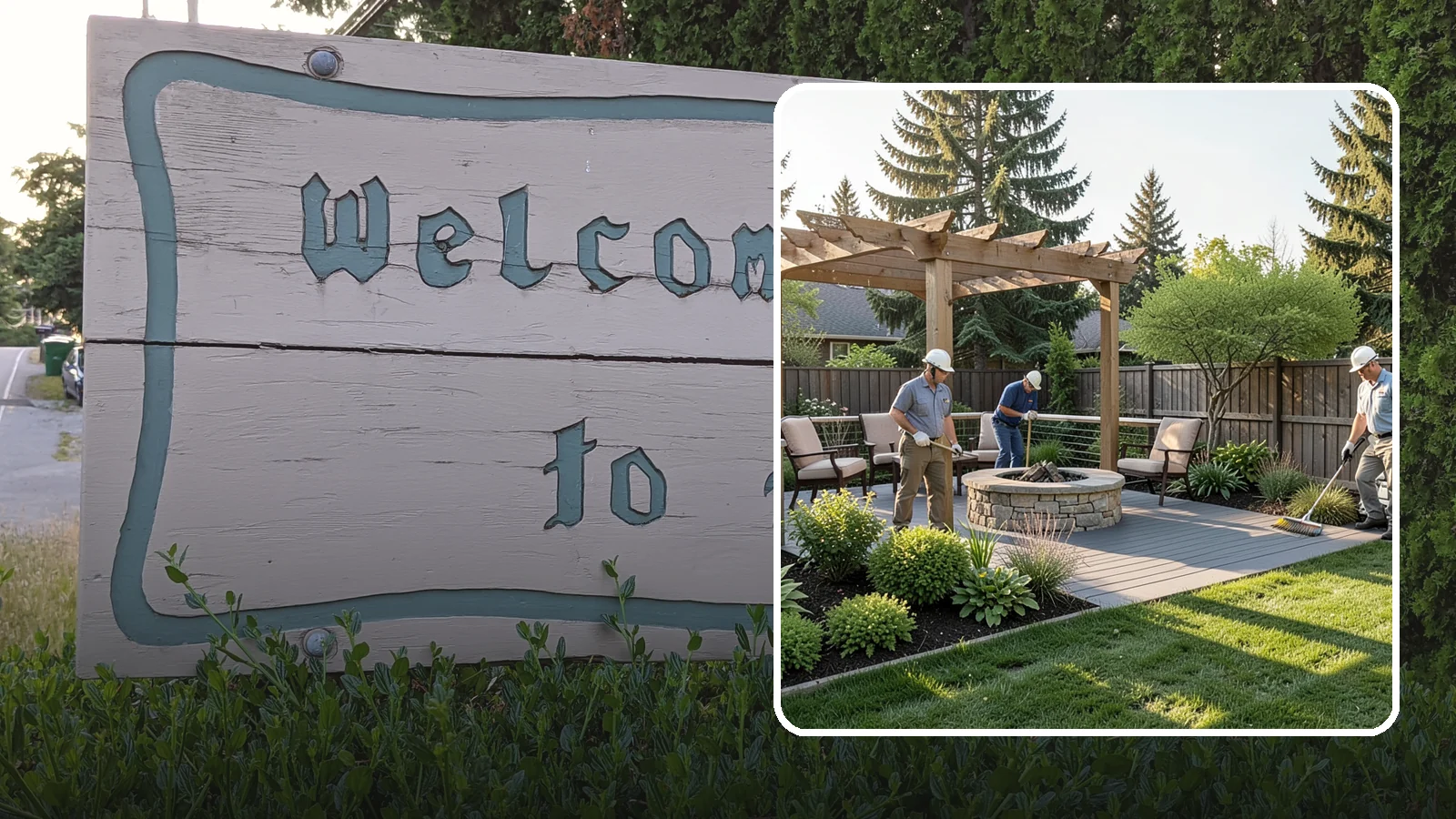Deck Landscaping in Brier, Snohomish County, WA - We integrate decks with surrounding plantings, borders, and features to create a seamless outdoor living space.