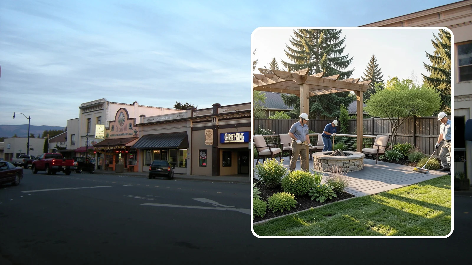 Deck Landscaping in Burlington, Skagit County, WA - We integrate decks with surrounding plantings, borders, and features to create a seamless outdoor living space.