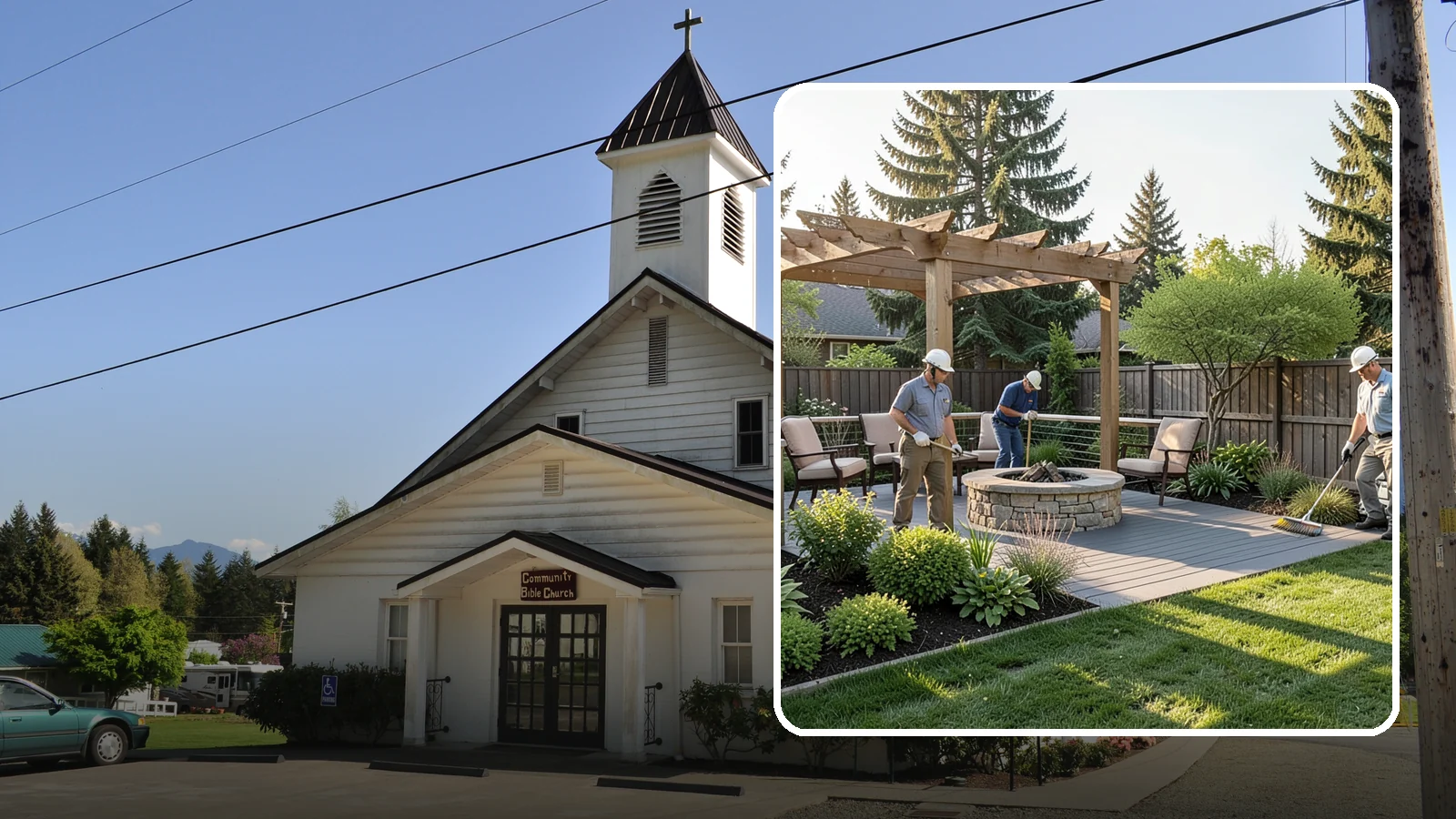 Deck Landscaping in Concrete, Skagit County, WA - We integrate decks with surrounding plantings, borders, and features to create a seamless outdoor living space.