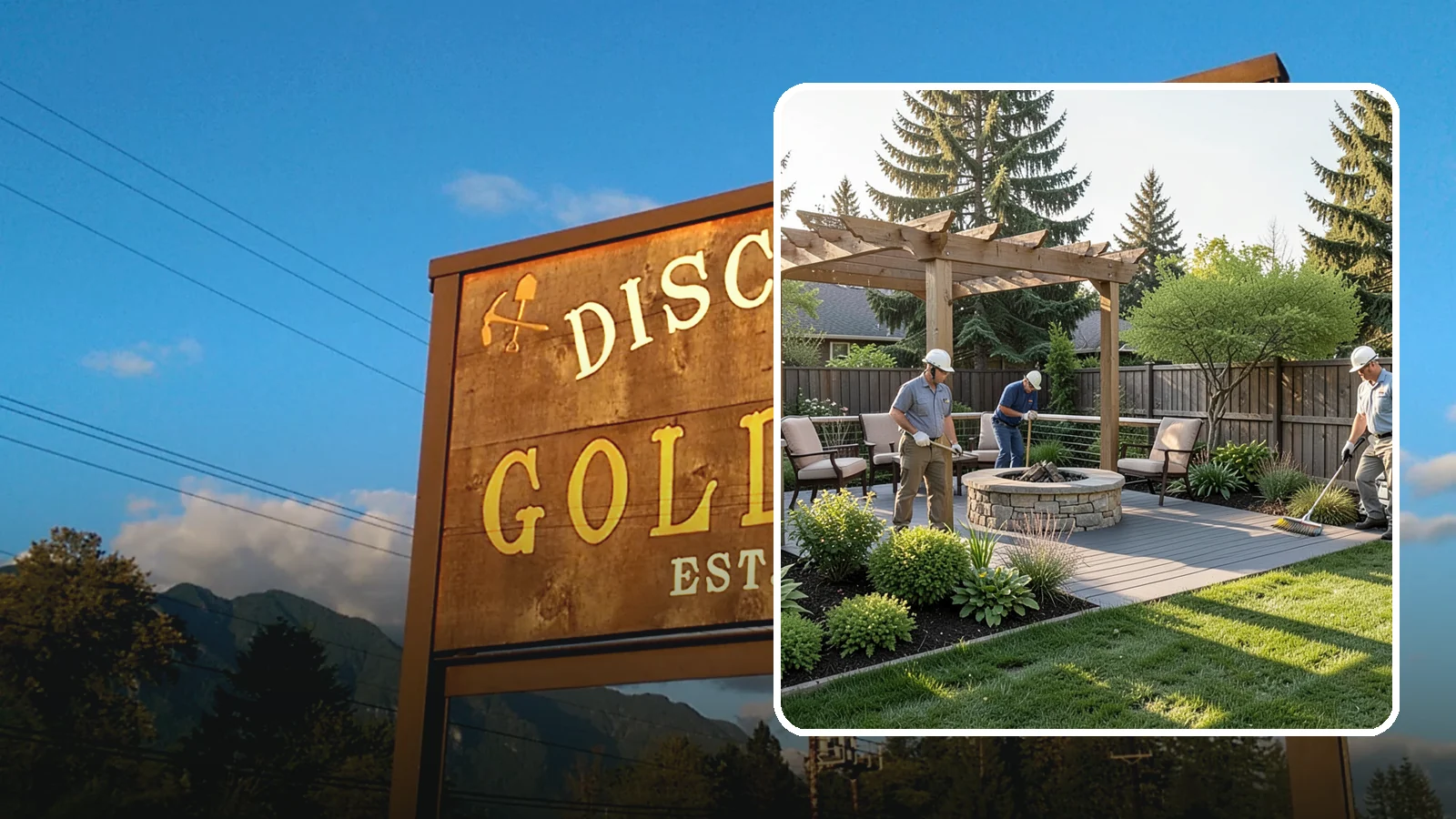 Deck Landscaping in Gold Bar, Snohomish County, WA - We integrate decks with surrounding plantings, borders, and features to create a seamless outdoor living space.
