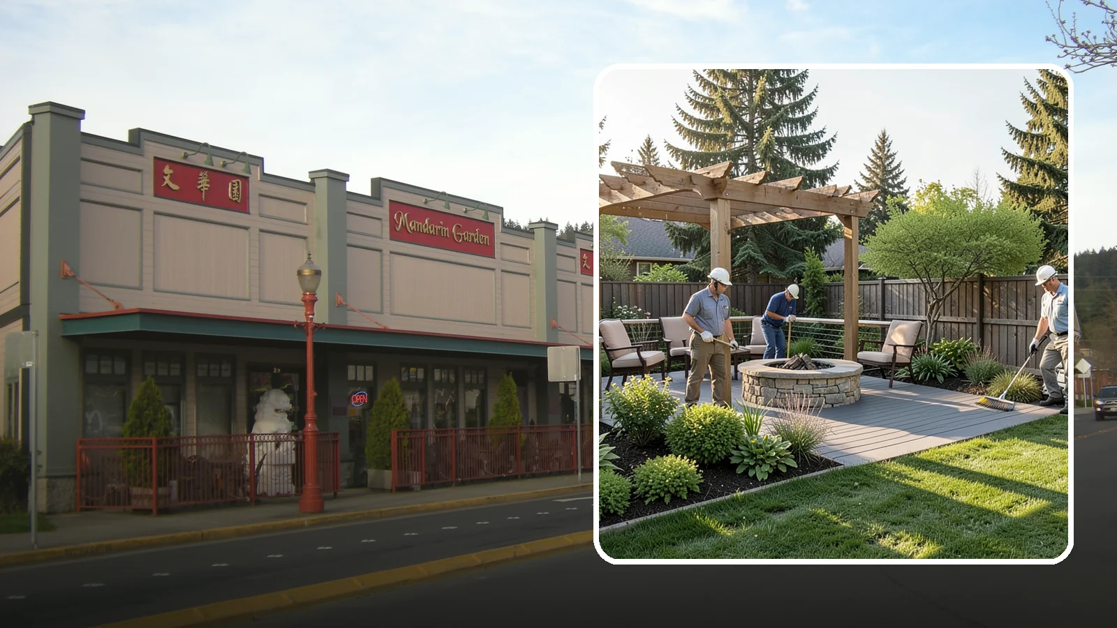 Deck Landscaping in Issaquah, King County, WA - We integrate decks with surrounding plantings, borders, and features to create a seamless outdoor living space.