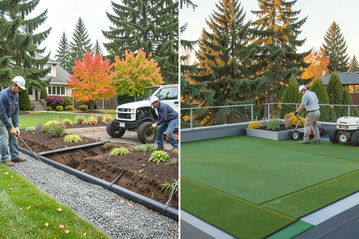 Deck Landscaping in Issaquah, King County, WA - Assess the deck, exposure, and surrounding grade