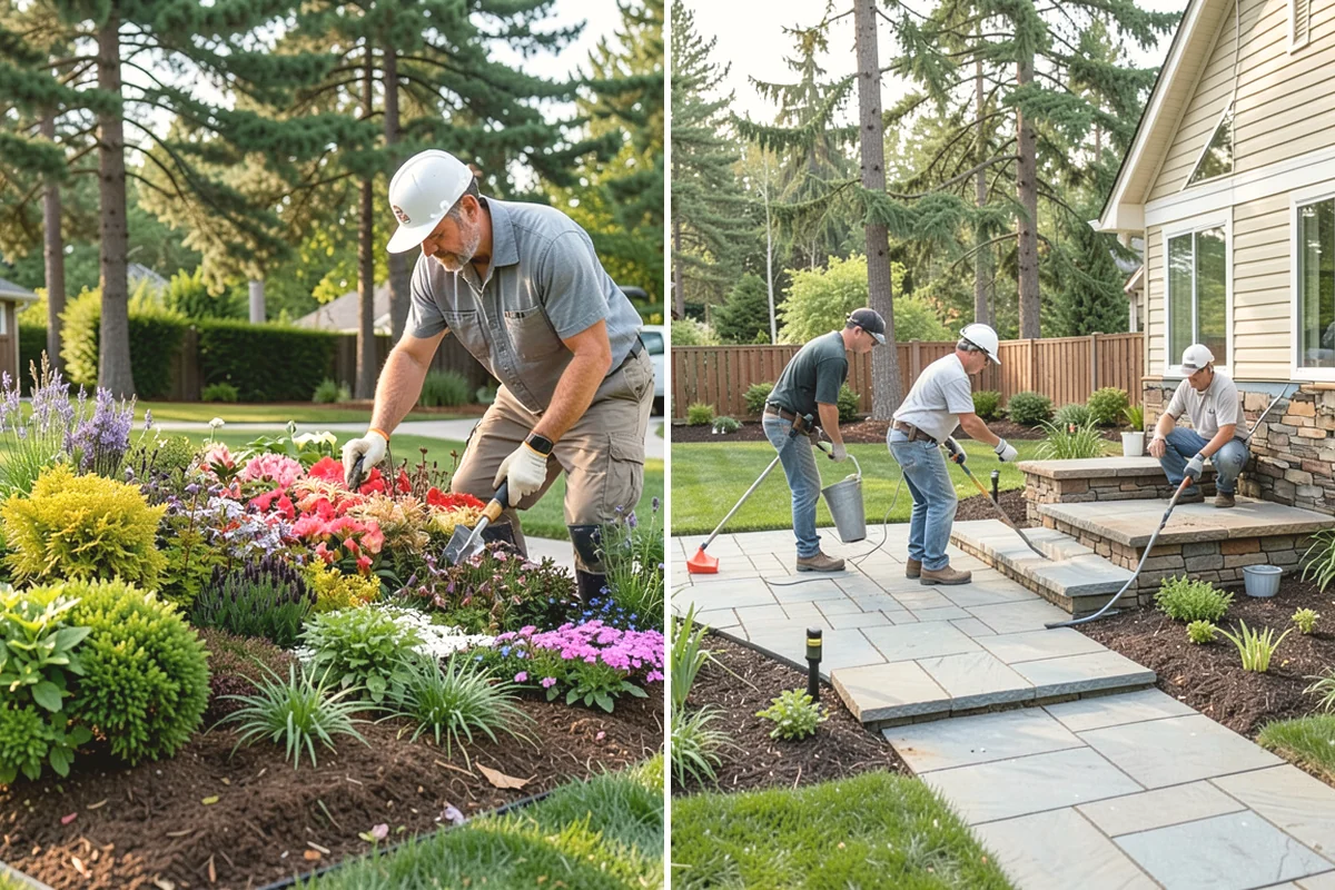 Deck Landscaping in Lake Stevens, Snohomish County, WA - Assess the deck, exposure, and surrounding grade