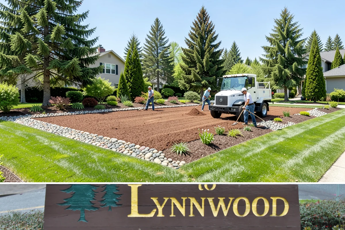 Deck Landscaping in Lynnwood, Snohomish County, WA - Spring and fall planting takes advantage of cool, damp Northwest weather so borders around the deck establish before summer.