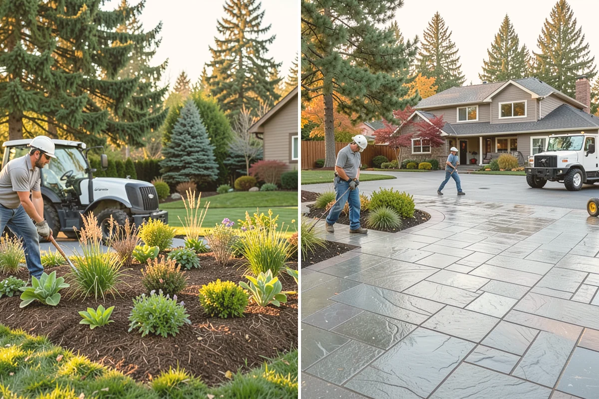Deck Landscaping in Orting, Pierce County, WA - Assess the deck, exposure, and surrounding grade