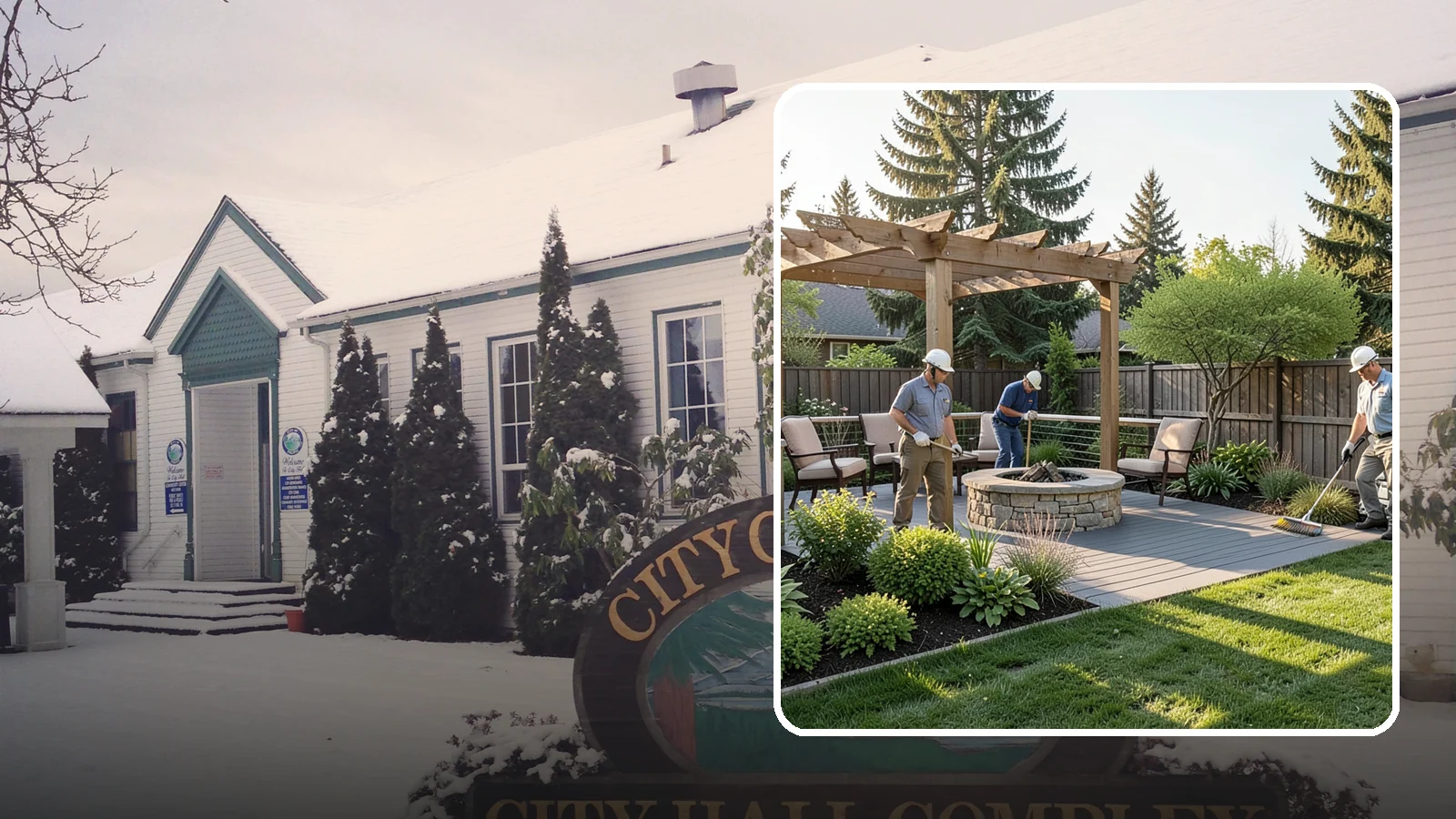 Deck Landscaping in Pacific, King County, WA - We integrate decks with surrounding plantings, borders, and features to create a seamless outdoor living space.