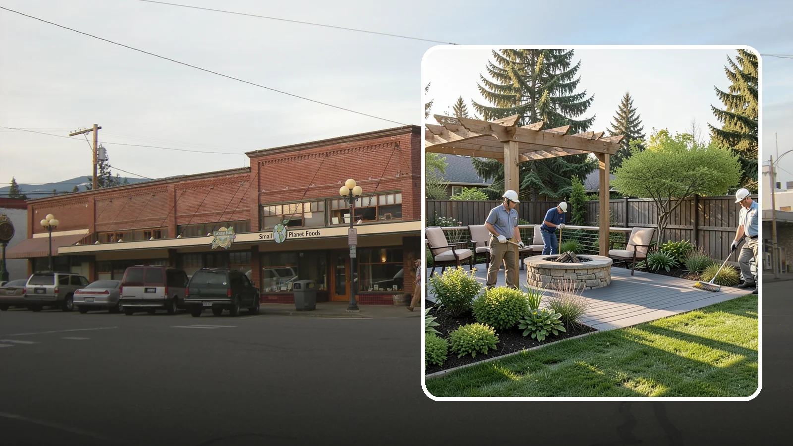 Deck Landscaping in Sedro-Woolley, Skagit County, WA - We integrate decks with surrounding plantings, borders, and features to create a seamless outdoor living space.