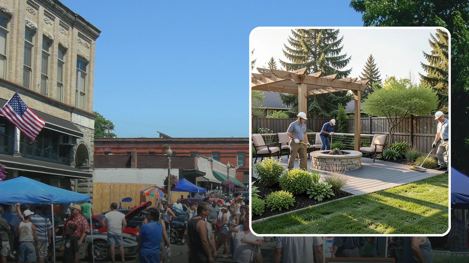 Deck Landscaping in Snohomish, Snohomish County, WA - We integrate decks with surrounding plantings, borders, and features to create a seamless outdoor living space.