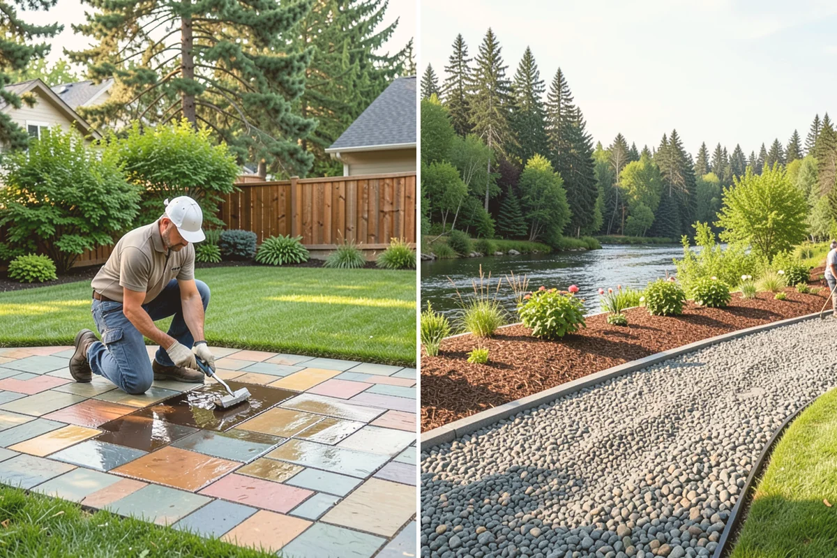 Deck Landscaping in Stanwood, Snohomish County, WA - Assess the deck, exposure, and surrounding grade