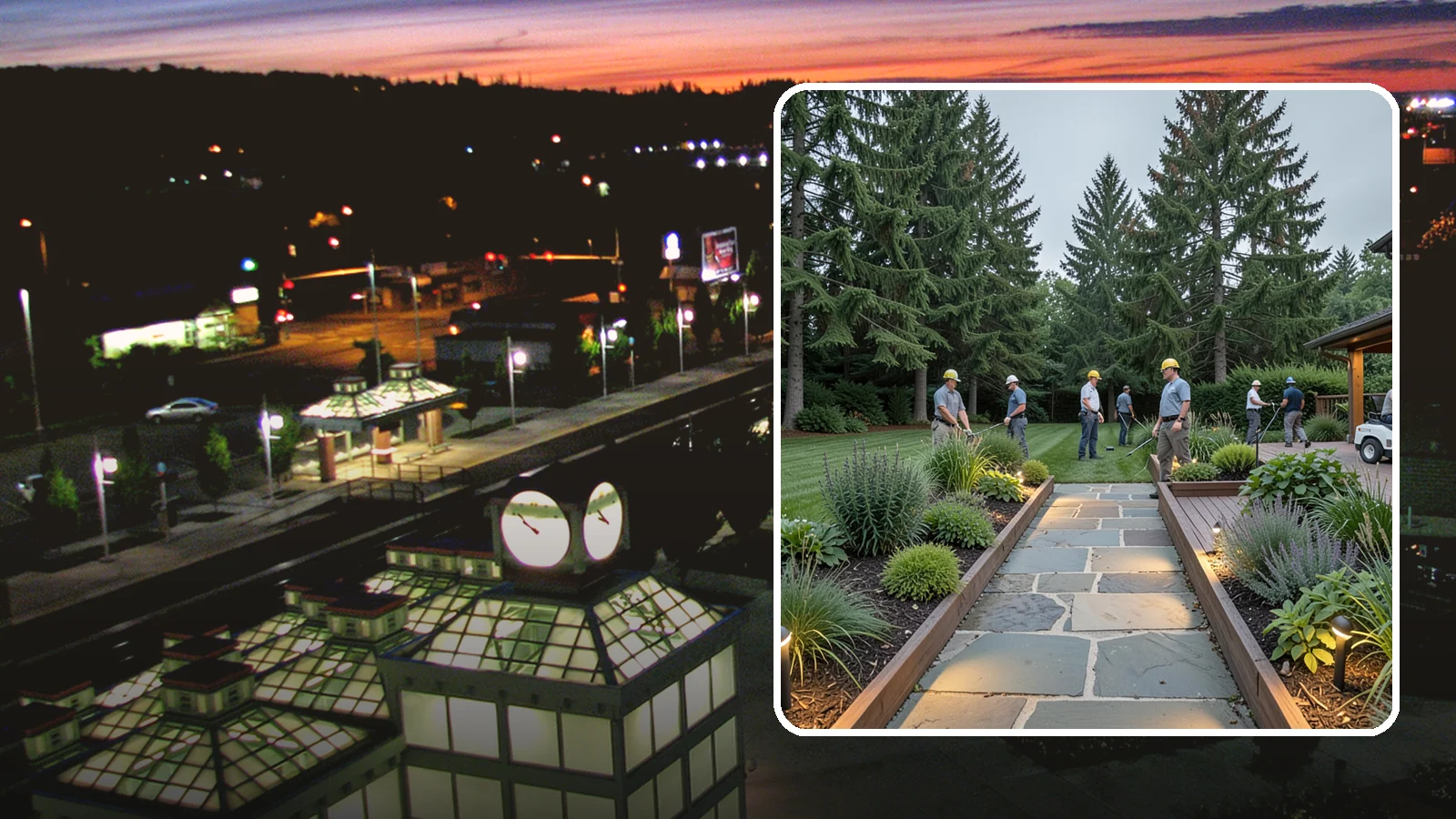 Deck & Patio Lighting in Auburn, King County, WA - Built-in deck and patio lighting that makes outdoor living spaces usable and inviting after dark.