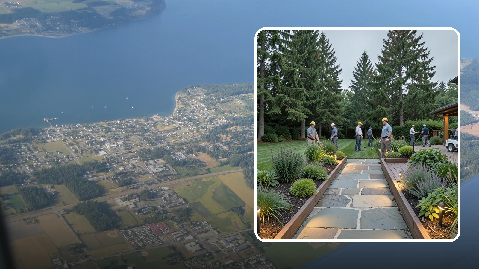 Deck & Patio Lighting in Coupeville, Island County, WA - Built-in deck and patio lighting that makes outdoor living spaces usable and inviting after dark.