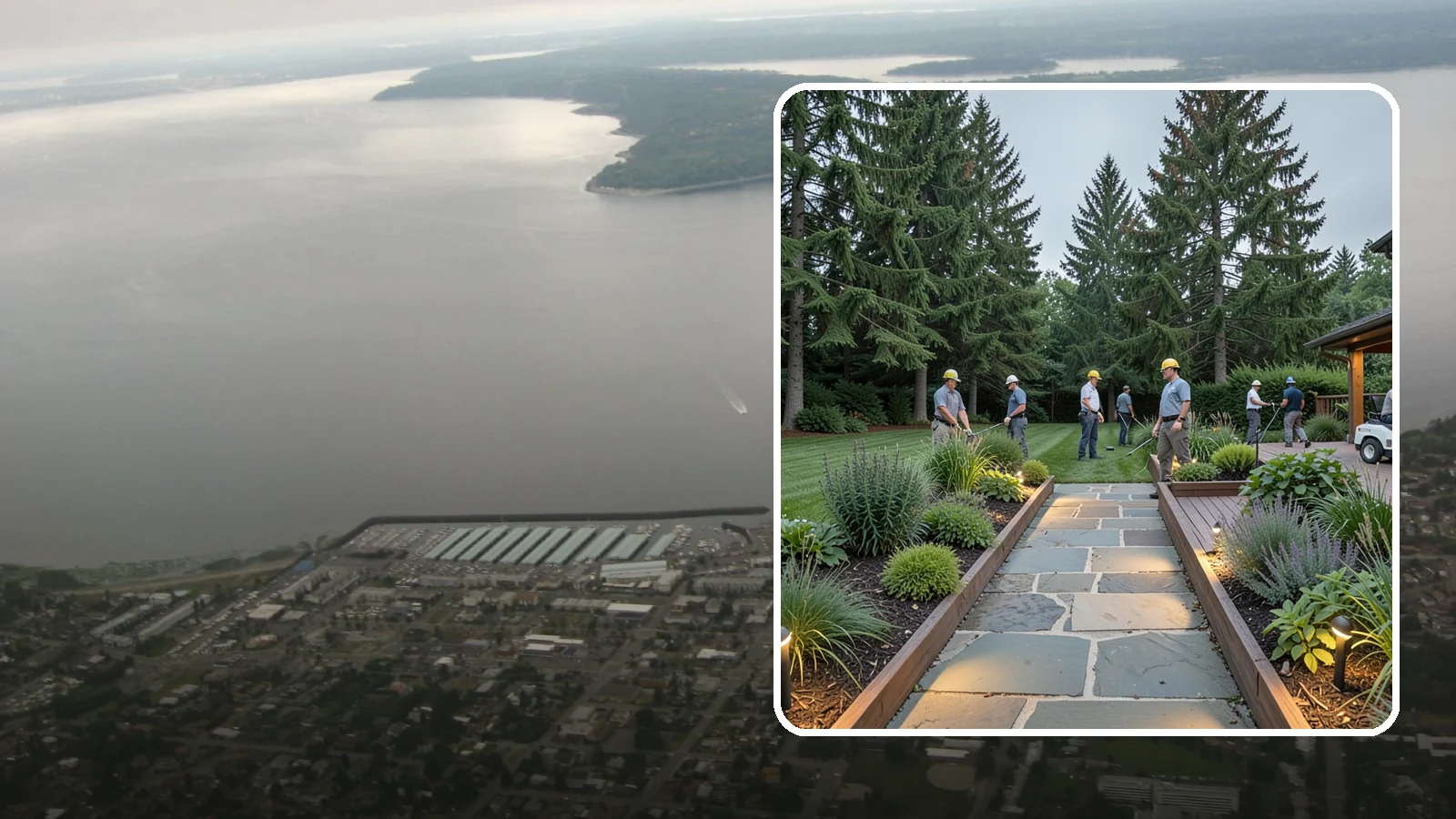 Deck & Patio Lighting in Des Moines, King County, WA - Built-in deck and patio lighting that makes outdoor living spaces usable and inviting after dark.