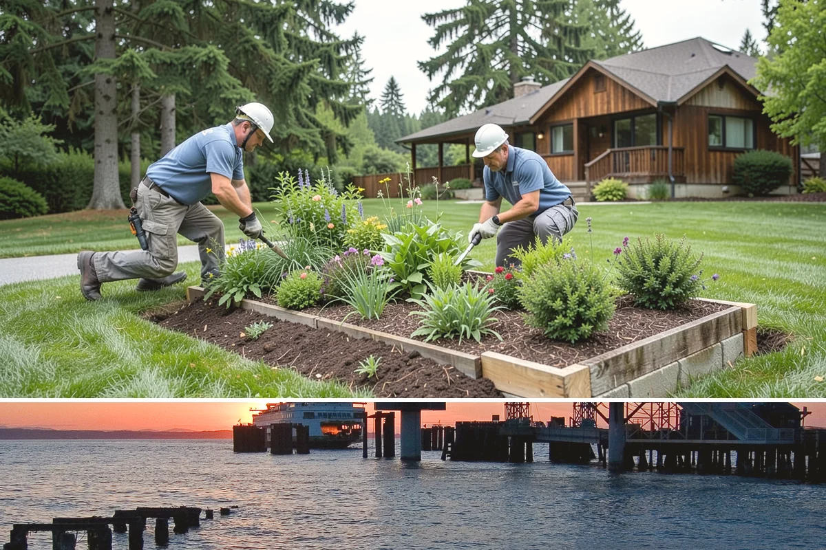 Deck & Patio Lighting in Edmonds, Snohomish County, WA - Can be installed year-round