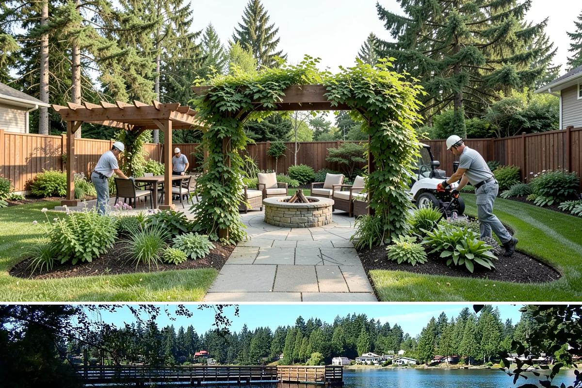 Deck & Patio Lighting in Federal Way, King County, WA - Can be installed year-round