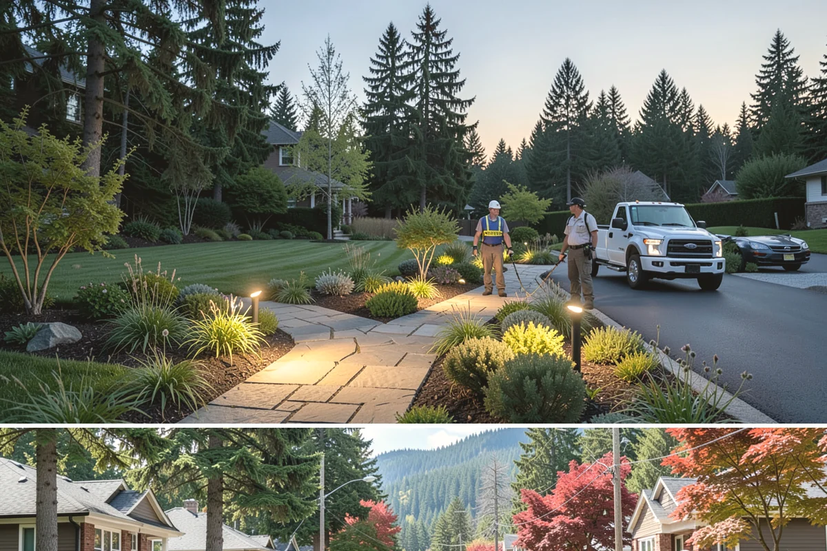 Deck & Patio Lighting in Hunts Point, King County, WA - Can be installed year-round