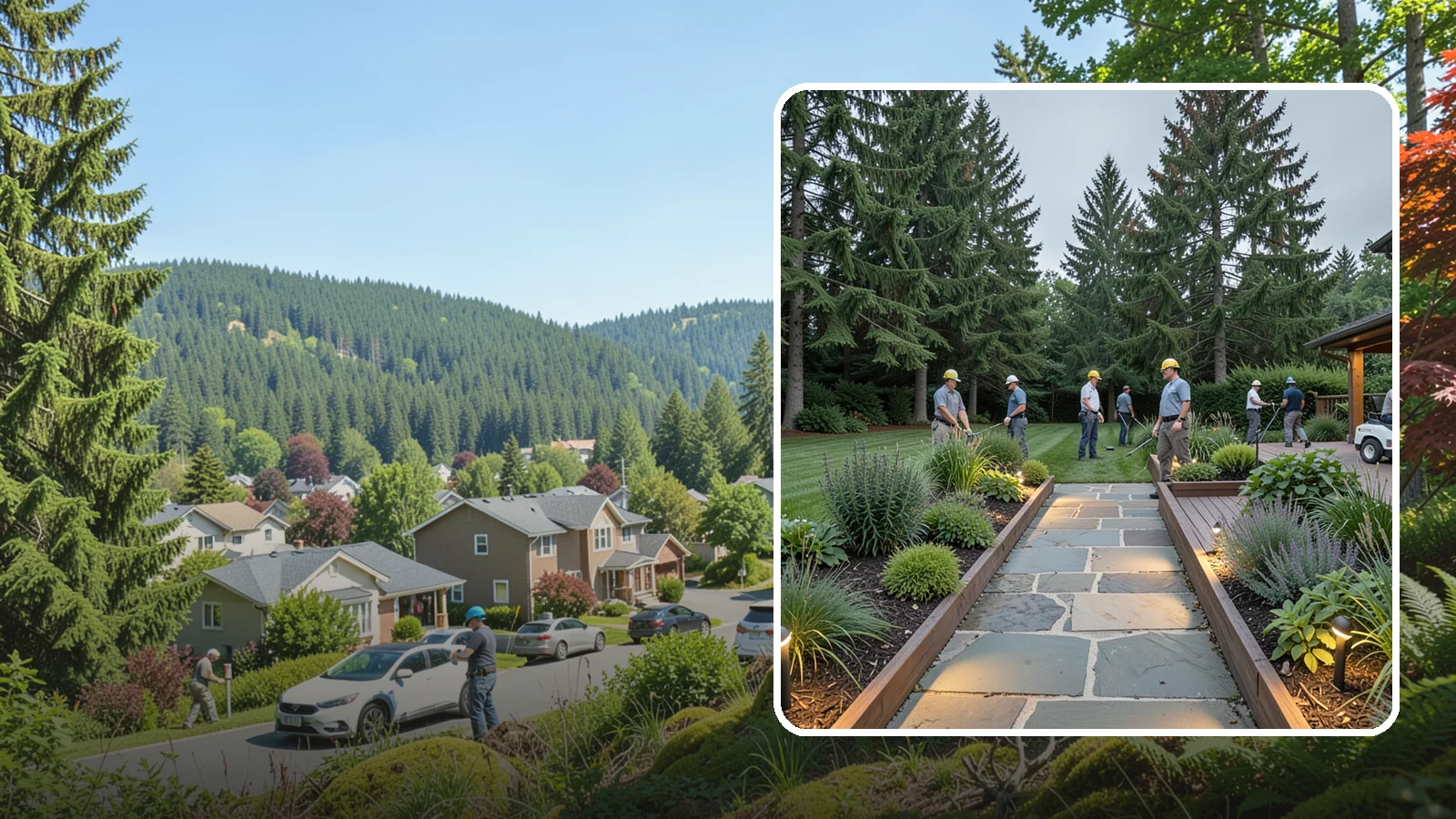Deck & Patio Lighting in Index, Snohomish County, WA - Built-in deck and patio lighting that makes outdoor living spaces usable and inviting after dark.
